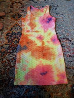 Women's Tie Dye Mini Dress Size S