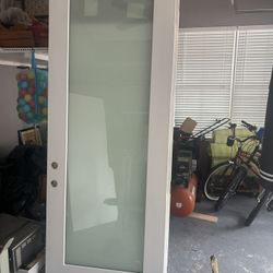 Impact Fiberglass Doors 35-3/4” X 95”. $350 Each: One Double Bore, One No Bore.