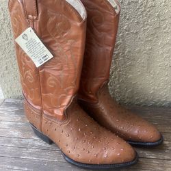 Leather Cowboy Boots 