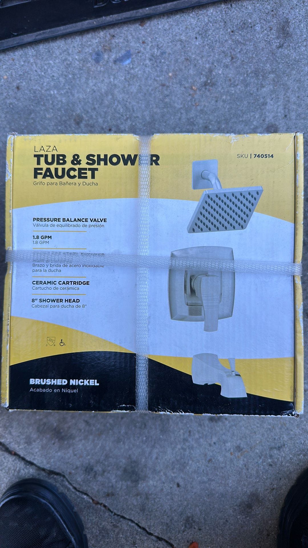 Tub And Shower Faucet