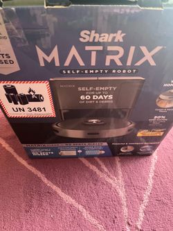 Shark Matrix Self cleaning Robot vacuum