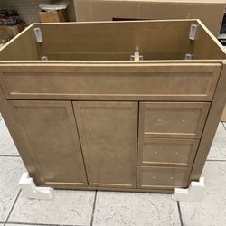 Winsome 36 in. Bath Vanity Cabinet without Top in Sand
