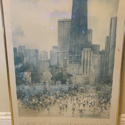 Antique New York And Chicago Marathon Pictures 