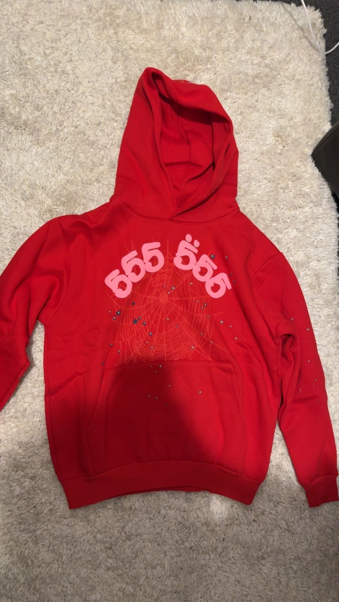 red spider hoodie