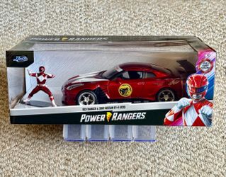Red Power Ranger & Nissan GT-R (R35)