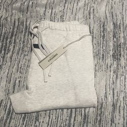 Essentials Fear Of God Sweatpants Light Oatmeal ( M )