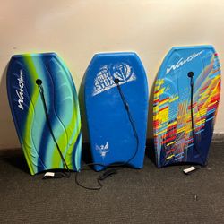 3-Pack Like-New Bodyboards (2 Wavestorm + 1 NMD) Bundle