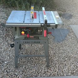 Craftsman Table Saw - Limited Edition