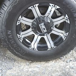 Ion Alloy Series 187 Black/MACHINED Wheel