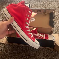 Brand New Red Converse