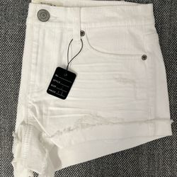 Mudd White Shorts 