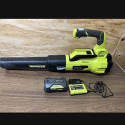 WHISPER BLOWER RYOBI 40V