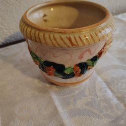 Small Vintage Planter Made In Japan 4inches Tall 6 Inc Wide