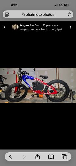 Phatmoto all terrain gas bicycles