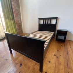 Twin Bed Frame & Night Stand - Deliver