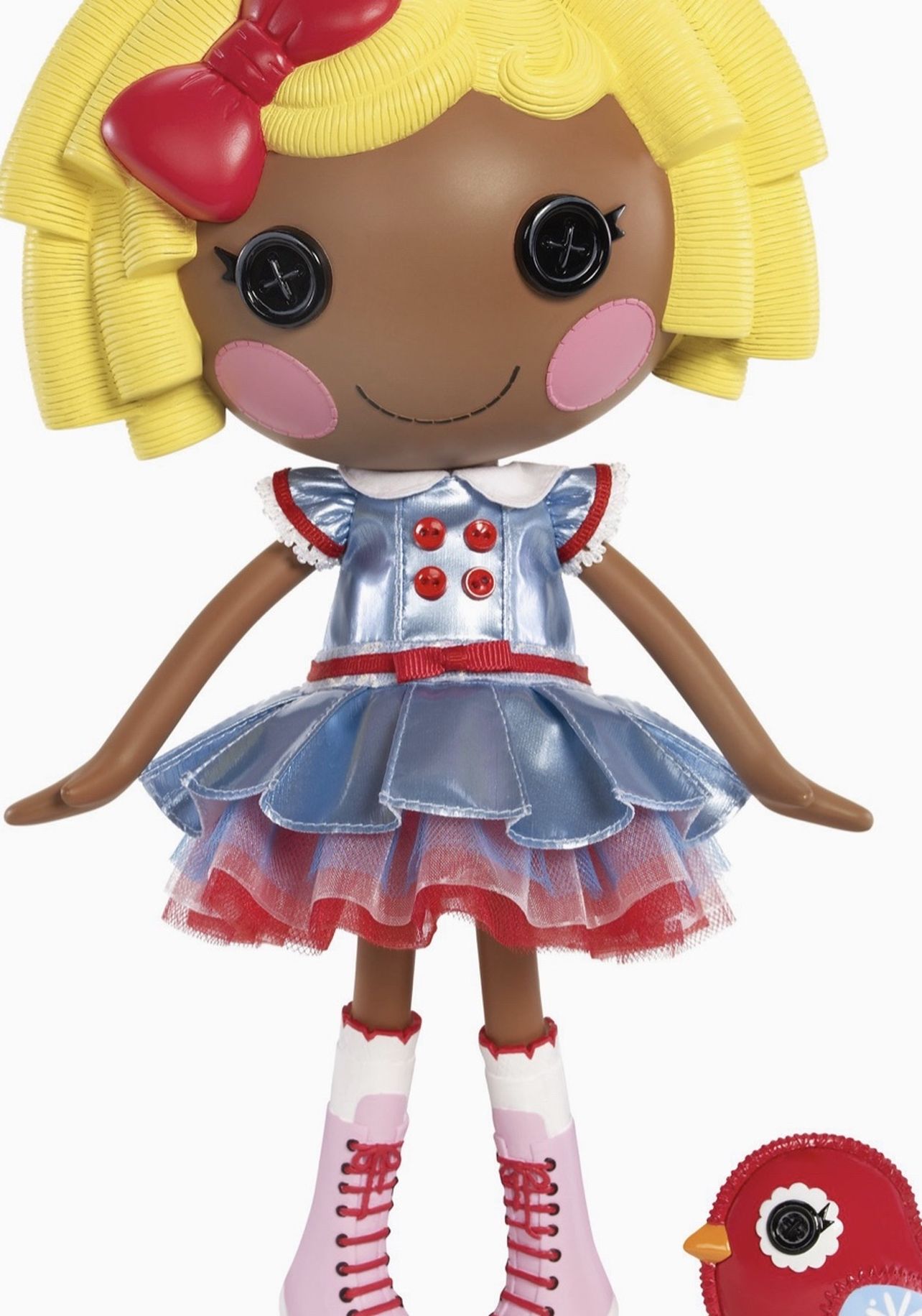 Lalaloopsy Dot Starlight Doll With Her Cute Pet Bird