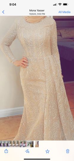 Beautiful Dress Made By Designer  Size 8/10 