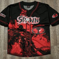 Vintage Spawn Todd McFarlane Movie Promo Jersey Size XL