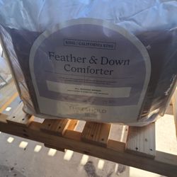 King Feather Down Comforter 