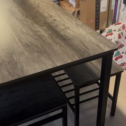 Dining Table 2 Chairs And Bench