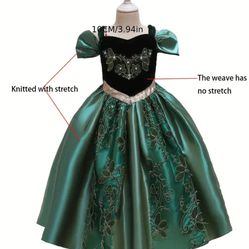 Princess Dress Like- Anna In FROZEN Size 4-5years Costume Play Birthday Halloween Beautiful Quality Impressive Value 