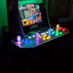 15,000+ GAMES TMNT Turtles ARCADE 1UP MACHINE 
