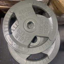 Olympic Weights 45 lb pair 