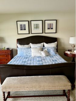 bed frame  king size  need gone asap!
