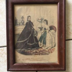 Small Vintage French Print