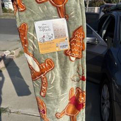 Winnie the Pooh Gingerbread Blanket 