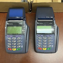VeriFone Vx510 Dual Comm Credit Card POS Machine - Needs Reset
