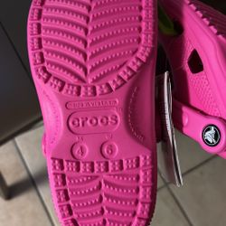 Pink Crush Crocs 