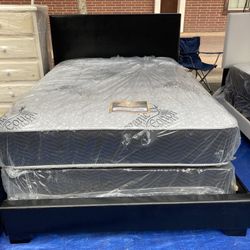 New Full Size Bed With Mattress Included! 