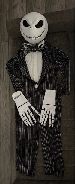 Disney Jack Skellington Pinstripe Jumpsuit
