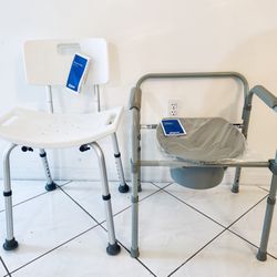 Portable Toilet And Shower Chair