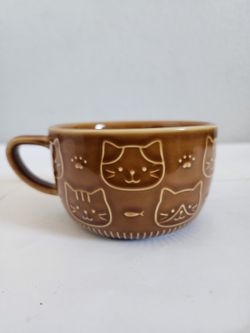 Kawaii Cat Coffee Cup