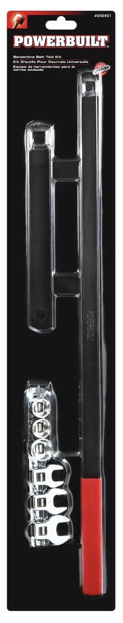 Powerbuilt Serpentine Belt Tool Kit - 648451