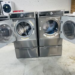 Kenmore electric washer and dryer—includes a receipt for a 90-day warranty.