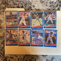 10 Misc 1991 Donruss Baseball Cards