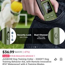 DOG TRAINING COLLARS/collar De Entrenamiento Para Perros