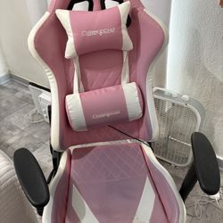 Pink Gaming Computer Chair