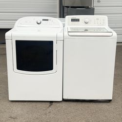 Samsung Electric Washer And Dryer Set 
