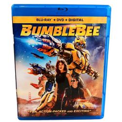 Transformers: Bumblebee Blu-Ray + DVD + Digital 2-Disc Set 2018 John Cena New 