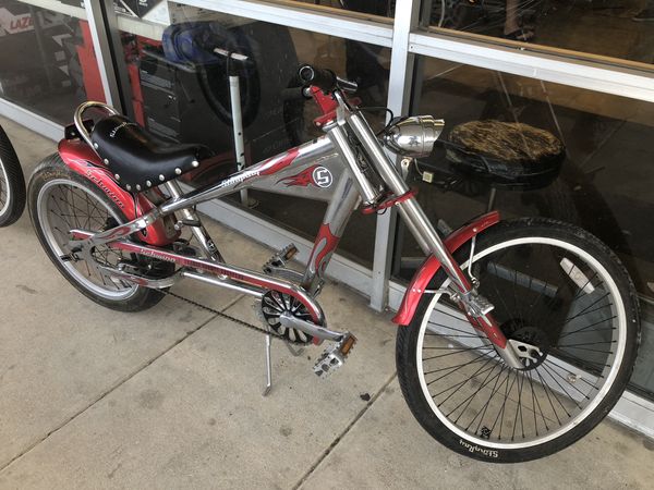 SCHWINN String Ray, Jesse James orange county chopper bike