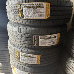 235-65-18 (4) New All Season Tires Installed 50,000 Miles Free Rotations $360