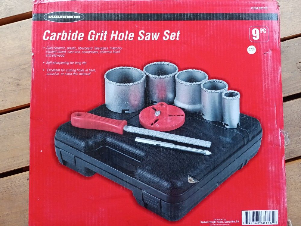 Carbide Hole Saw Set