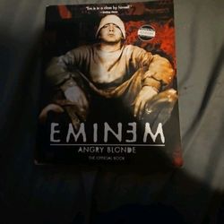 Eminem Angry Blonde Hardcover Book