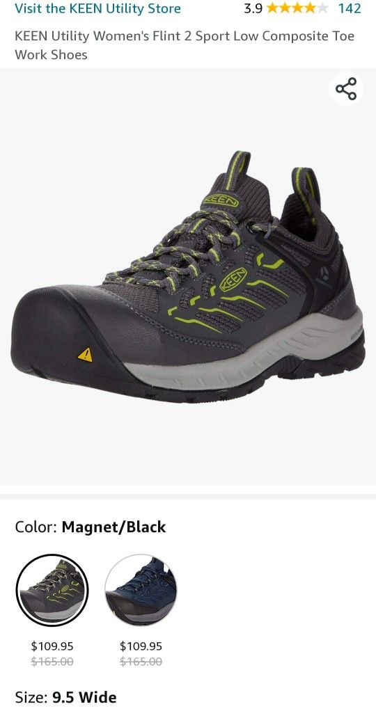 KEEN Utility Women's Flint 2 Sport Low Composite Toe