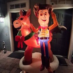 Woody Toy Story Christmas Inflatable