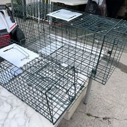 Live Animal Trap For Cat Raccoon Rat And More Small $29 Or Large $45. FIRM PRICE 